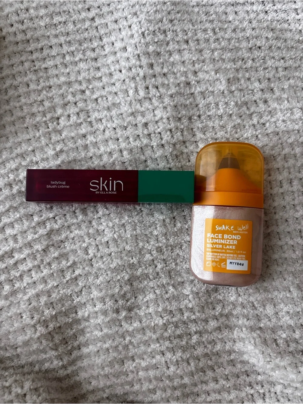 Urban Decay Face Bond Luminizer - Paired with Lady Bug Blush Crème